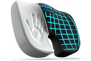 Everlasting Comfort Memory Foam Seat Cushion - Office Chair Cushion for Work, Travel, Car Support Pillow for Driving - Coussi