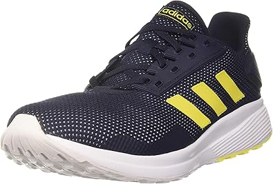 tenis adidas azul e amarelo