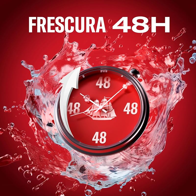 Capitão Gel De Duche E Shampoo Para Homem 1000ml, 3 em 1 Multipurpose Face, Body And Hair Gel, Frescura de Longa Duração, Fragrância Excecional, Limpeza Profunda