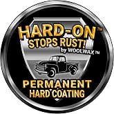 HARD-ON by woolwax&trade; 1 Gallon Pail Auto Truck Undercoating Permanent Black Water Based Corrosion Inhibitor Coating One Time Application Non-Rubber Stops Rust Chip Guard Sound Deadener Solvent Free