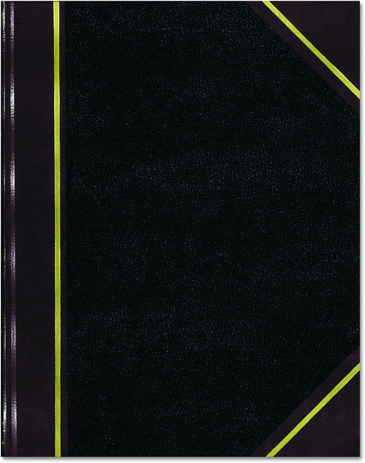 NATIONAL Texhide Series Record Book, Black, 10.375" x 8.375", 300 Pages (56231) : Financial Paper : Office Products