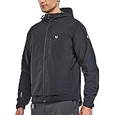 NORTHYARD Men's Windbreaker Jacket Lightweight Hooded Windproof Jackets with Zipper Pockets Hiking Outdoor Water Resistant
