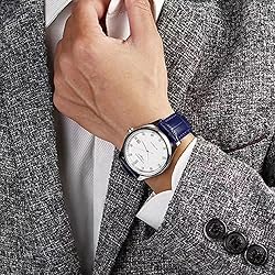 Danxancy Genuine Leather Watch Bands,Quick Release