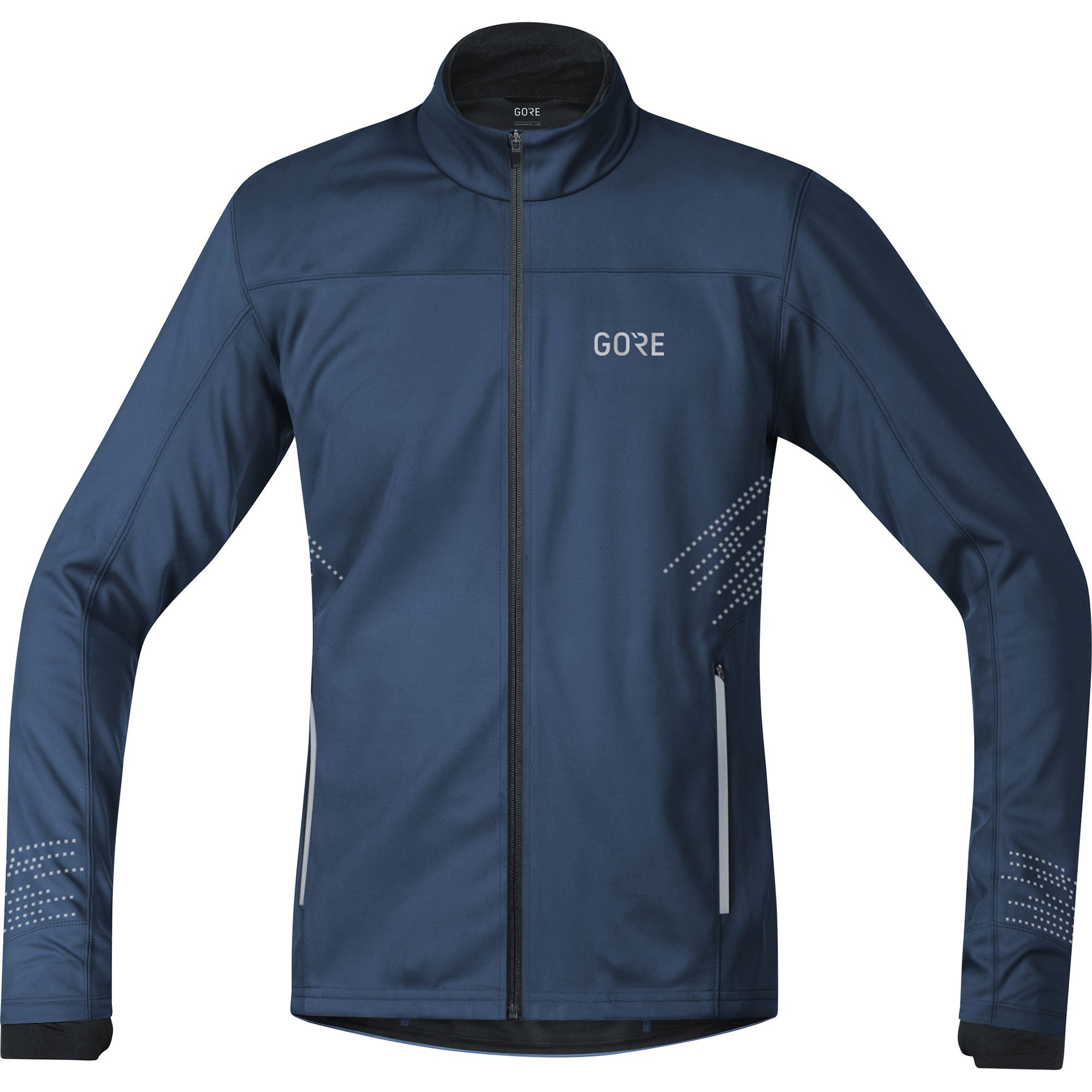 Gore Wear Men's R5 Windstopper Running Jacket - Deep Water Blue, Small