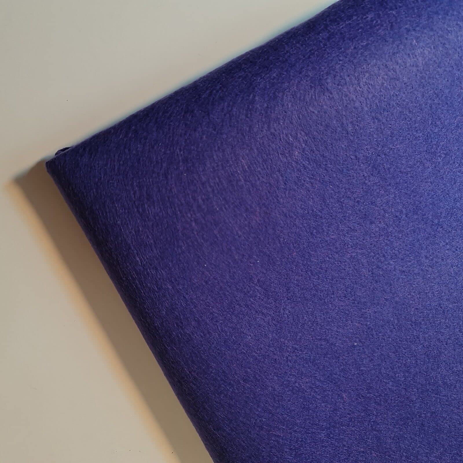 CR Premium Quality 58" / 150 cm Wide Multi Purpose Acrylic Felt Baize Fabric Material Suitable for Poker Bridge Card Craft Table (Purple)