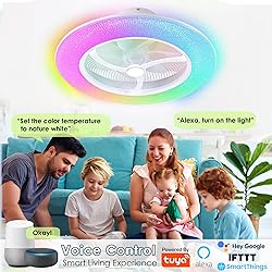 KAMLAM Low Profile Ceiling Fans with