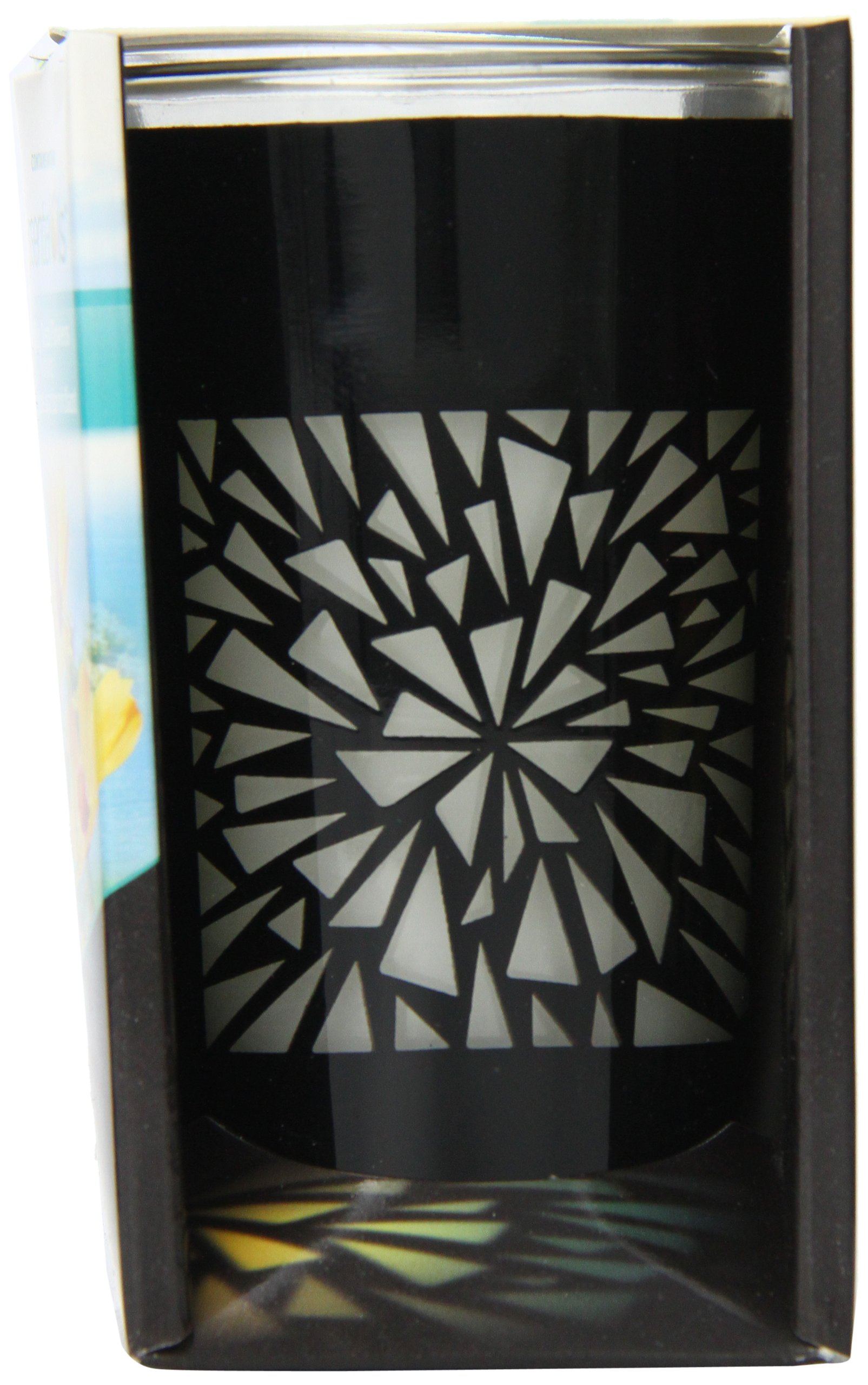 Air Wick Color Changing Black Edition Scented Candle, Uplifting Ocean