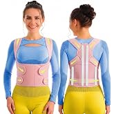 Selbite Posture Corrector for Women and Men, Back Brace for Upper and Lower Back Pain Relief, Full Back Support with Adjustable Straps, Breathable and Comfortable