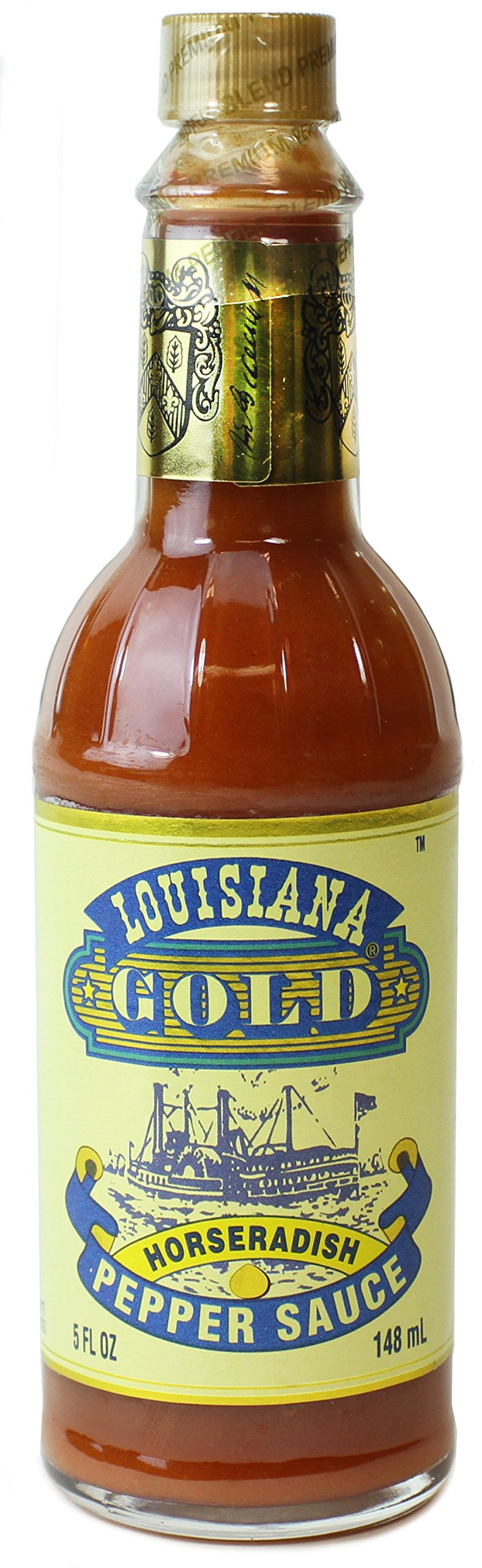 Louisiana Gold Hot Sauce / Louisiana Gold Red Pepper Sauce with Tabasco
