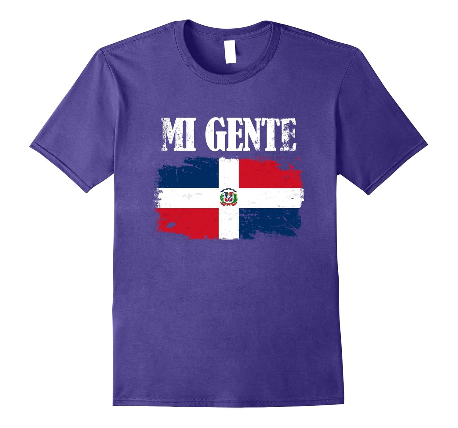 Mi Gente! (My People) Dominican Republic Pride T-Shirt-Rose