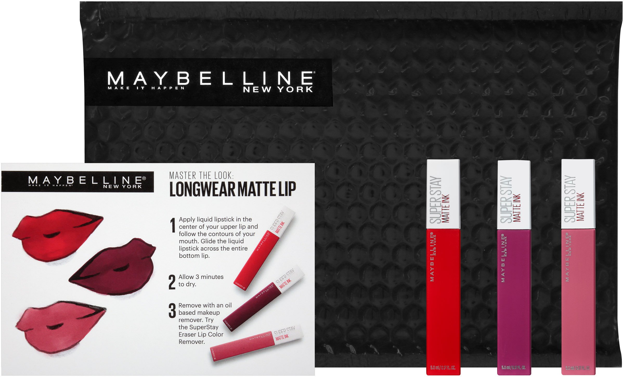 Maybelline SuperStay Eraser Lip Color Remover, 0.1 oz