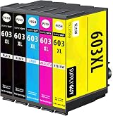 Supply Guy 5x Compatible Epson 603XL Ink Cartridges for WF WF-2810 XP-2100 view 1