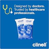 Clinell Antimicrobial Hand Wipes Travel 20x8 Packs Kills 99.99% Bacteria Virus view 8