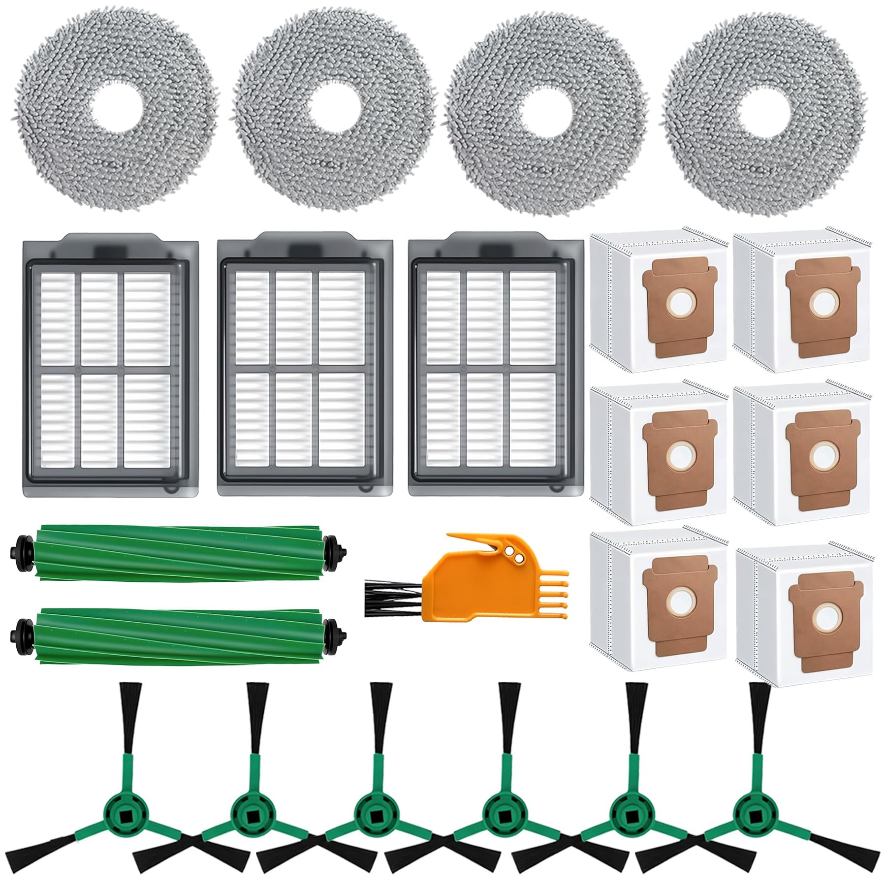 Photo 1 of ***Factory sealed***

PCS Replacement Parts Kit Compatible with iRobot Roomba 505/405 & Plus Models – Year-Round Maintenance – Removes Pet Hair & 99.9% Dust, Baby-Safe Floors, Deep Cleaning for Homes with Kids & Pets