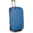 Osprey Transporter 90L Wheeled Travel Duffel Bag, Blue Flame/Nocturnal Blue