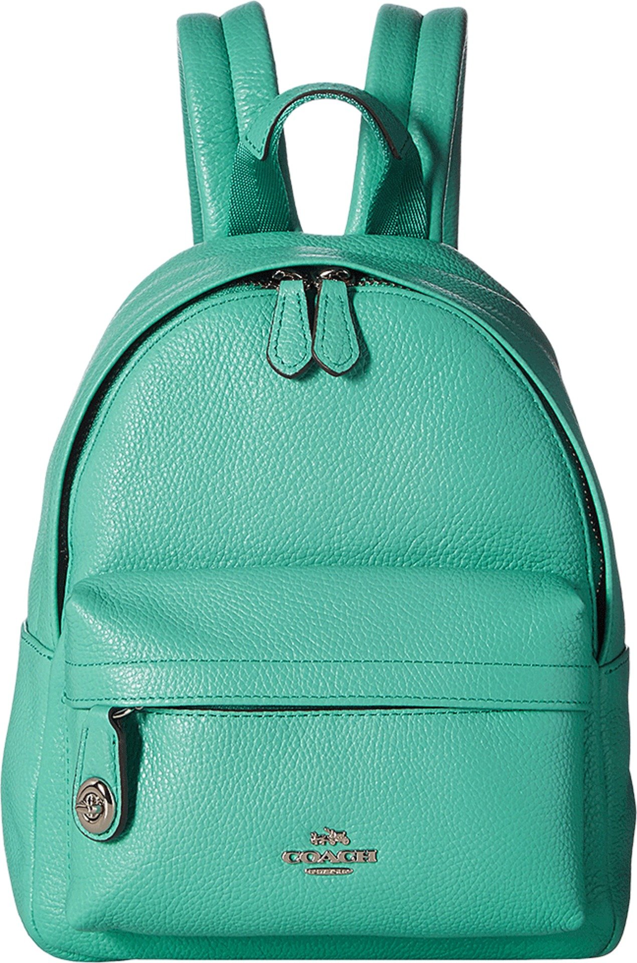 Coach Women's Polished Pebble Leather Evie Backpack IUCN Water
