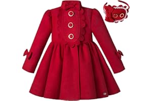 Pettigirl Little Girl Autumn Winter Navy Blue Fashion Jacket Coat Kids Vintage Warm Trench Outerwear Outfit