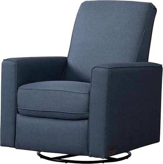 navy swivel glider