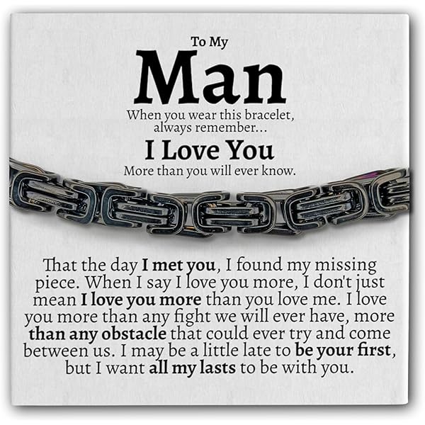 Beyond Love To My Man Crown Bracelet - Gift For Boyfriend, Husband, Dad, Son