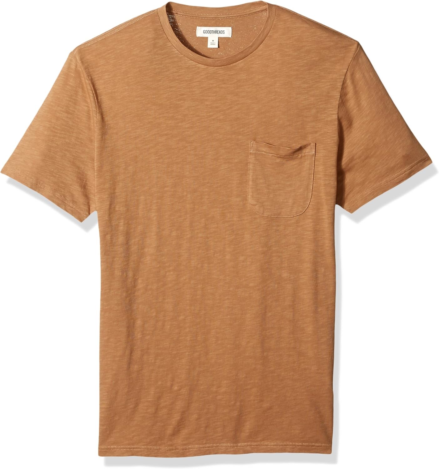 Goodthreads ShortSleeve Crewneck Slub Pocket TShirt Hombre Amazon.es