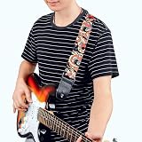 BestSounds Azure Dragon Guitar Strap 2 in 1 Strap Locks Strap Button view 6