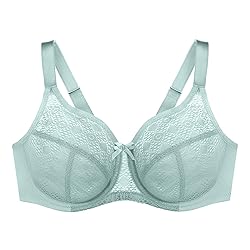 Full Figure Plus Size Lace Comfort Wonderwire Bra