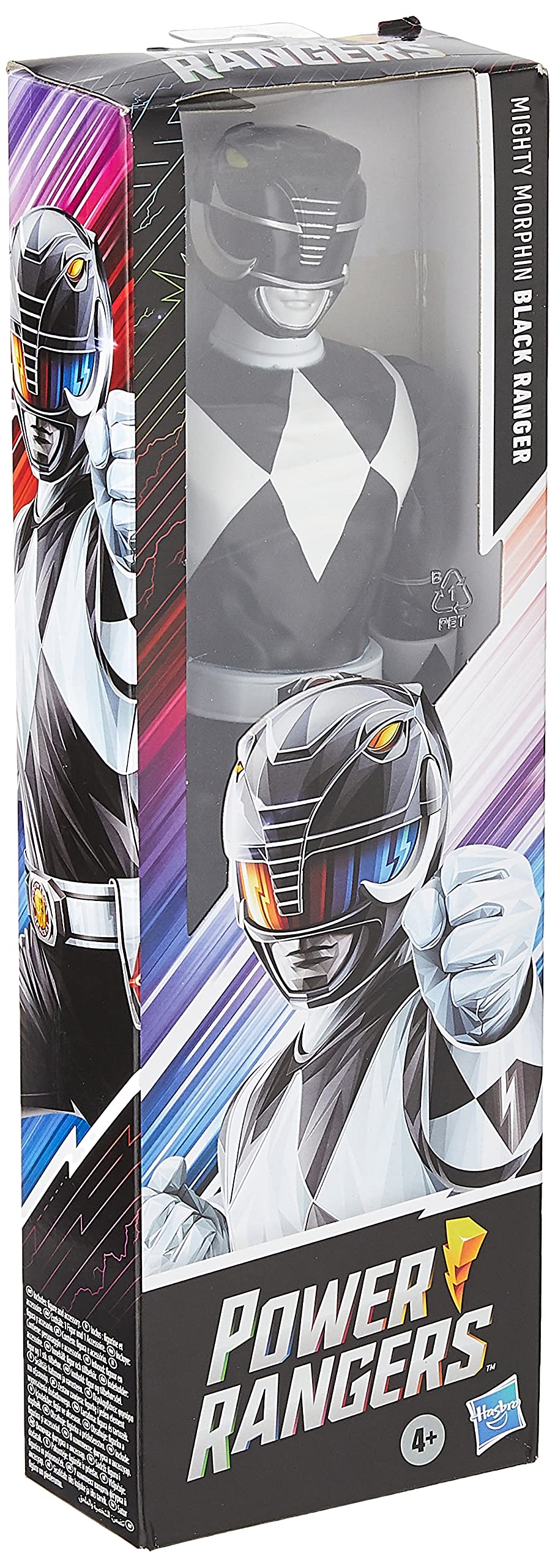 Mua Power Rangers Mighty Morphin Black Ranger 12-Inch Action Figure Toy ...