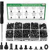 520PCS Computer Screws Standoffs Kit #6-32 Male to M3 Female SSD Screw for Universal Motherboard PC Computer Case Screw Fan C