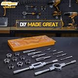 Hi-Spec 20pc Metric Tap & Die Set M3-M12 Tapping Tool Kit view 7