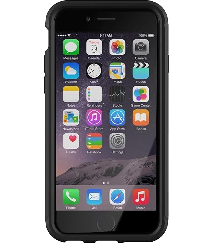 Amazon.com: Tech21 Evo Check for iPhone 6/6S - Clear/White : Cell