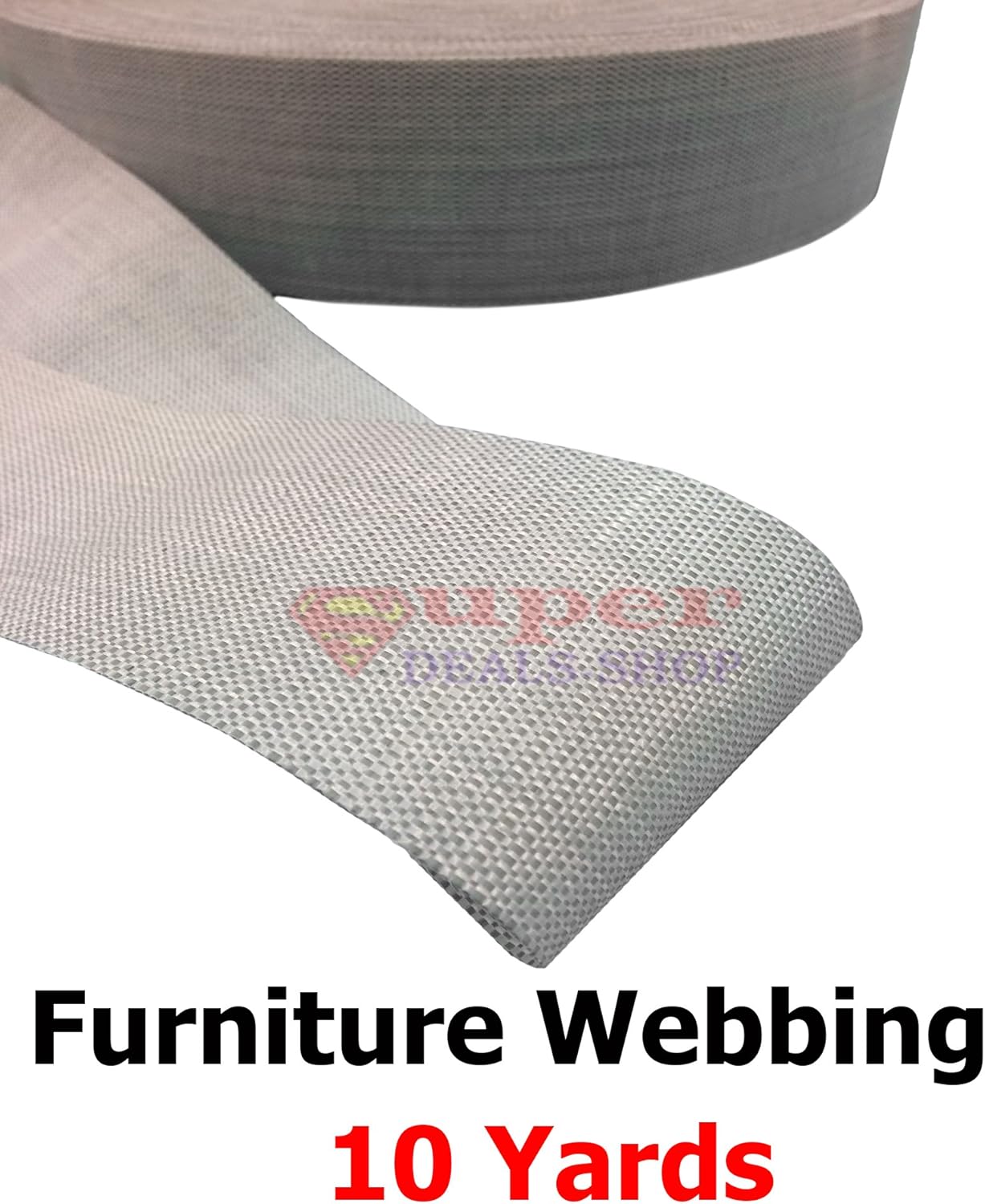 10 Yds 3 1/2" Synthetic Strap Chair bing Jute Upholstery