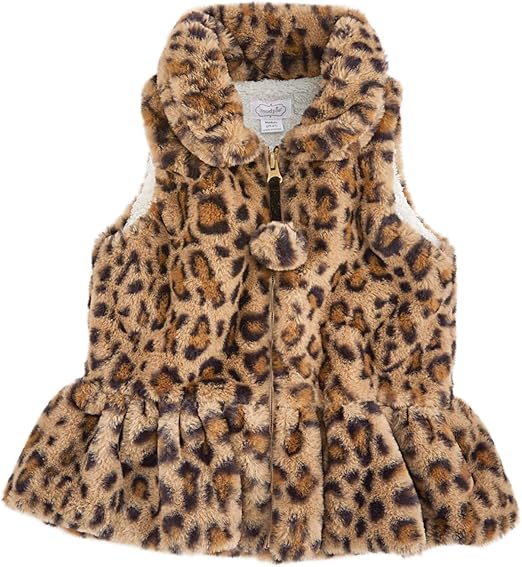 baby girl fur vest