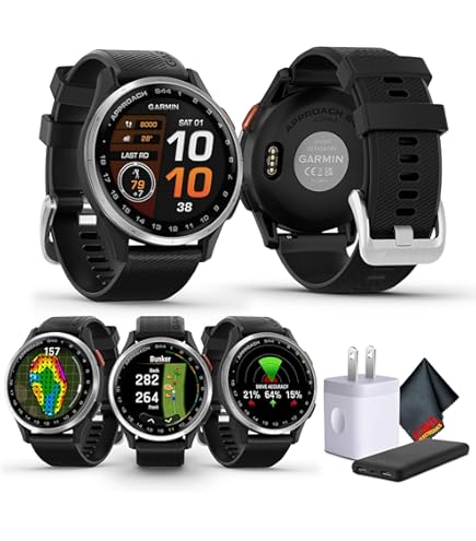 Amazon.com: Garmin Approach S44 Essential Golf Watch with