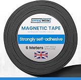 Magnetic Tape Roll 6 m x 30 mm Extra Thick with Strong Adhesive view 7