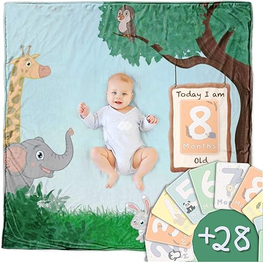 baby milestone cards amazon