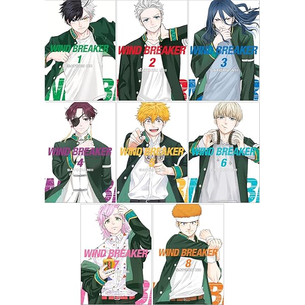 WIND BREAKER Manga Series 21-Book Collection Set (Book 1 to Book