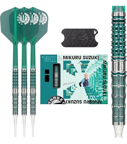 Amazon.com: Target Japan Rising Sun G9 Soft Tip Darts with Kflex