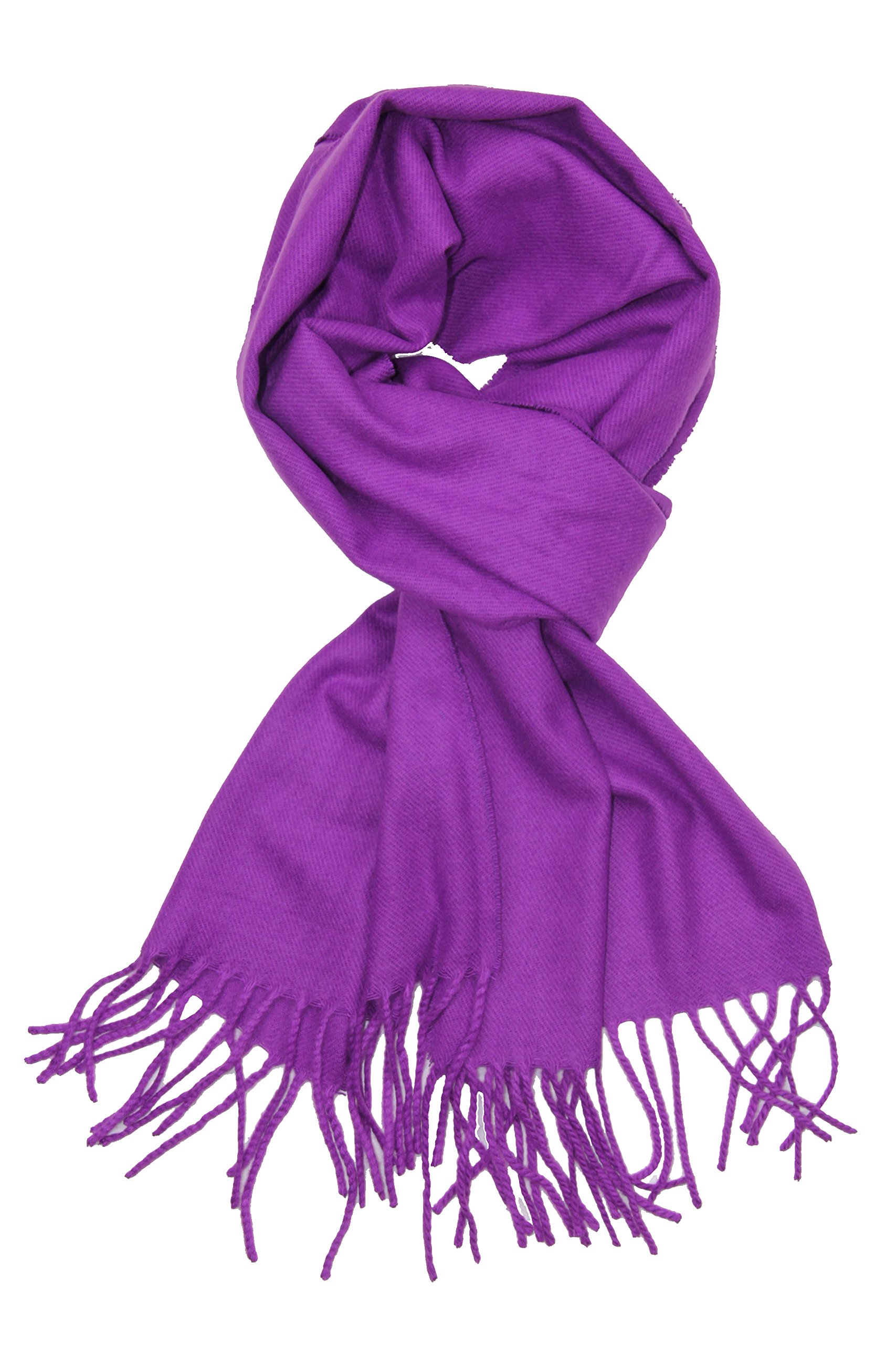 Achillea Soft & Warm Solid Color Cashmere Feel Winter Scarf Unisex Achillea Soft & Warm Solid Color Cashmere Feel Winter Scarf Unisex