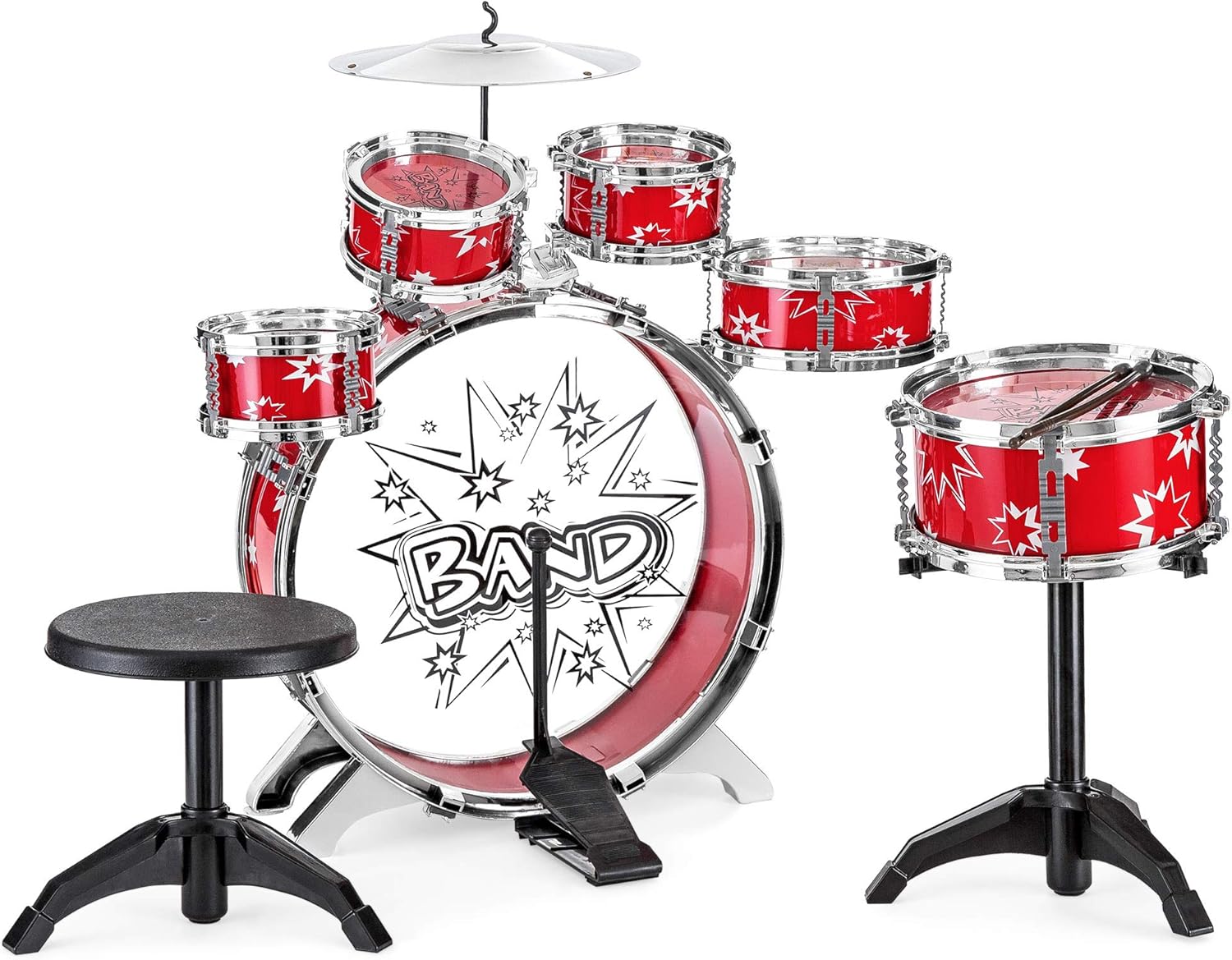 11 piece drum set