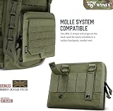 Wynex Tactical Folding Admin Pouch Molle Tool Bag Laser-Cut Design Utility view 6