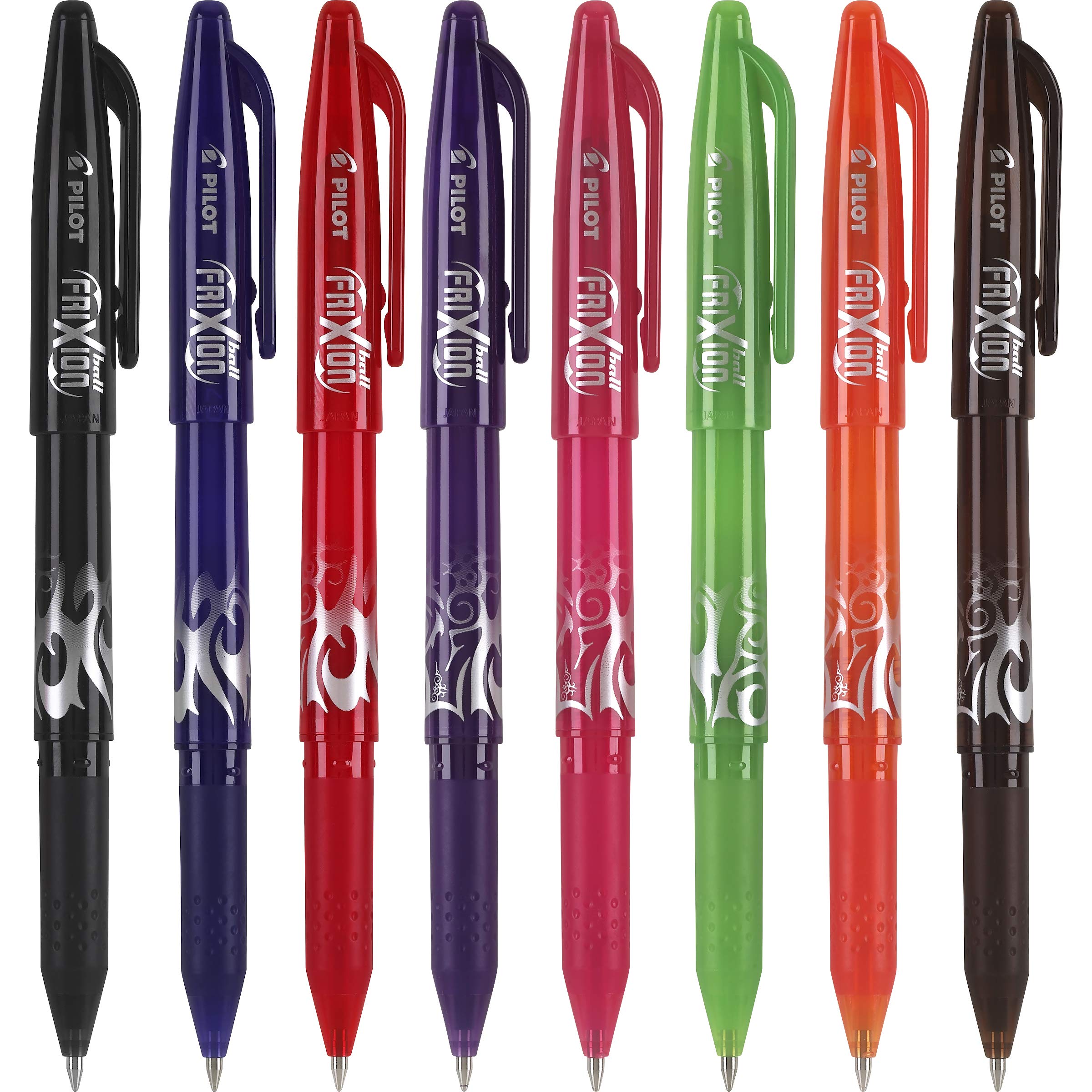 PILOT FriXion Ball Erasable & Refillable Gel Ink Stick Pens, Fine Point