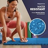 KAYMAN Gym Floor Nonslip Interlocking EVA Foam Mats 60x60cm Blue 16 Pack view 6