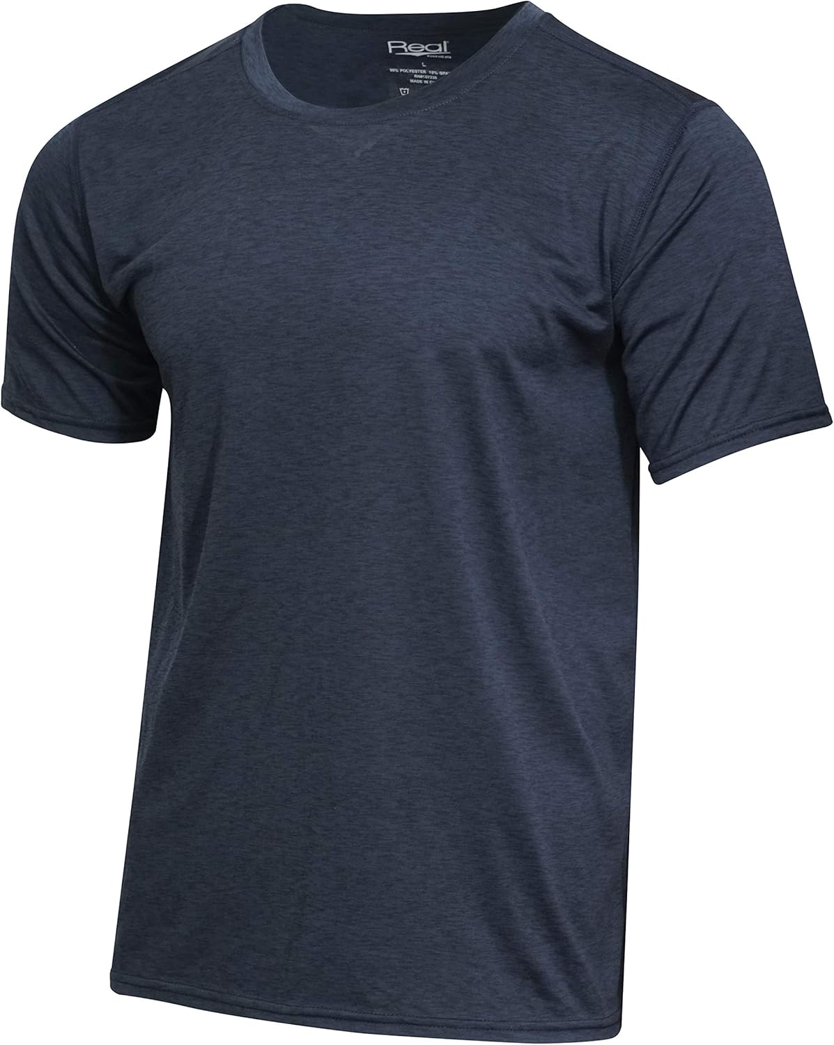 5 Pack: Men’s Dry-Fit Moisture Wicking Active Athletic Performance Crew T-Shirt at  Men’s Clothing store