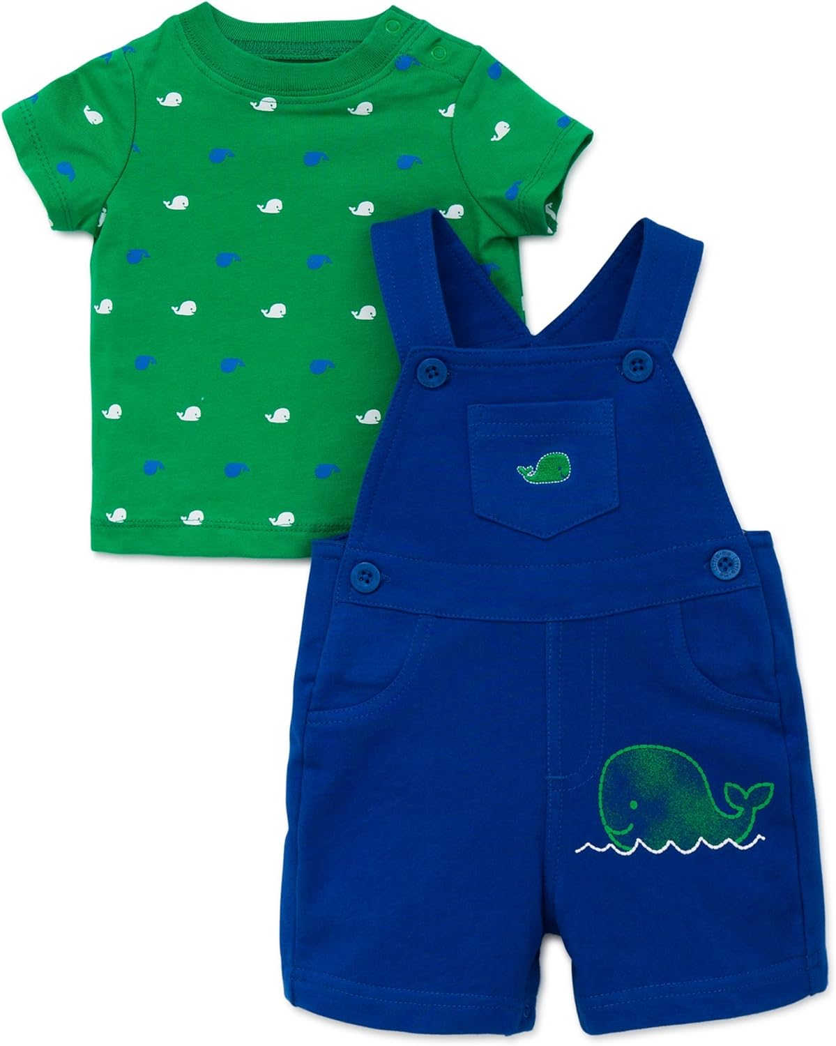baby boy shortall set