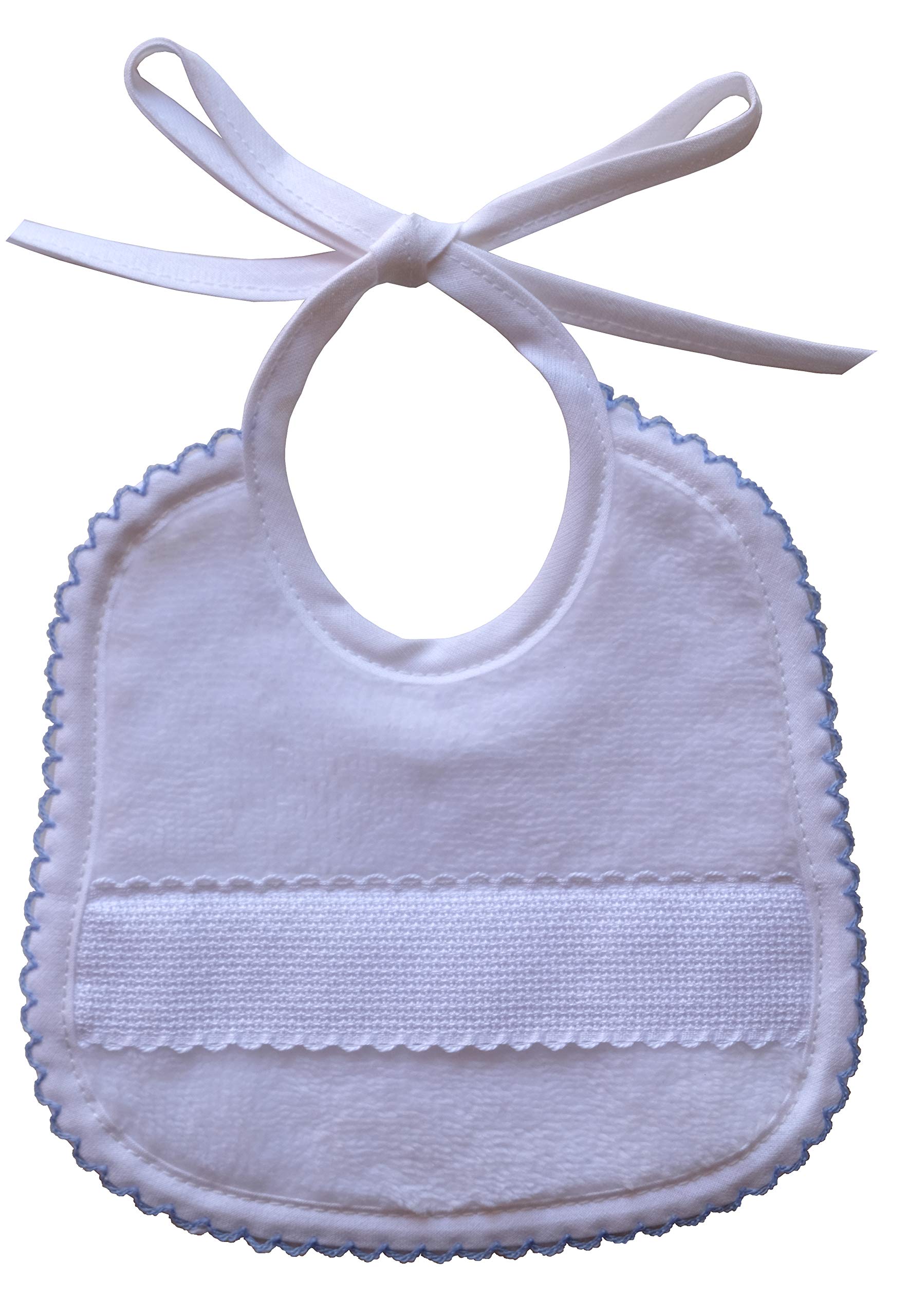 FILET AMS1014B Bib with Aida Fabric Insert