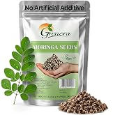 Grenera Moringa Seeds PKM 1 Variety | Moringa Oleifera Seeds | 100 Count | Edible Seeds | Easy to Grow in Warm Climates | Approx. 75&ndash;80% Germination Rate | Suitable for Home Gardens &amp; Outdoor Planting