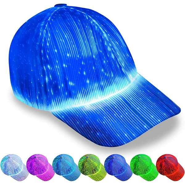 Amazon.com: Glow Hat,The Brightest Baseball Cap For The  display picture 1