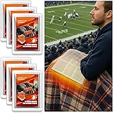 16" x 12" Extra Large Lap Warmers, Up to 12 Hours of Long Lasting Heat, Disposable Body Warmers for Football Games, Camping, Cold Weather and Temporary Emergency, Single Use, Air Activated