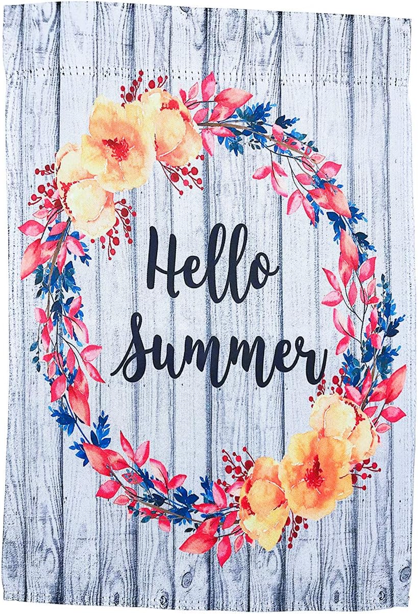 Best Hello Summer Mini Garden Flag