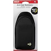 Nite Ize Clip Case Hardshell Universal QuickSlide Holster, Protective Open Top Phone Holster with Belt Clip, XL